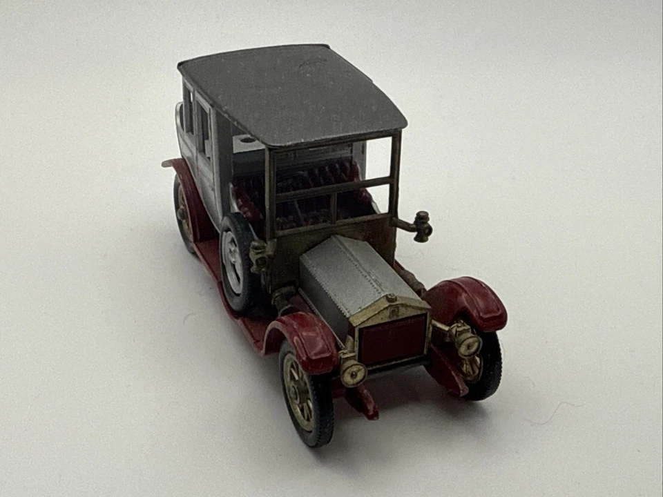 Matchbox "Models Of Yesteryear" Y-7 1912 Rolls Royce Silver Collectible Car - Image 2 of 4