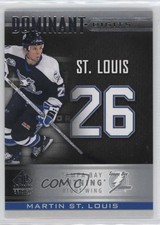 2020 SP Signature Edition Legends Dominant Digits Martin St Louis #DD-48 HOF 8tn