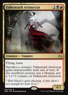 x1 Falkenrath Aristocrat R MTG Modern Masters 2017 M/NM, English