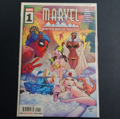 Marvel #1 Winter Break Special NM   Deadpool X-Men Cover
