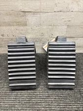 MAXXHAUL 70472 Solid Rubber Heavy Duty Black Wheel Chock 2-Pack, 8" X 4" X 6"