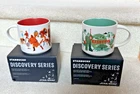 Starbucks Discovery Series X Star Wars Collection Mug Lot of 2 Geonosis Kashyyyk