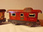 Vintage Marx Tin Cabooses, O Gauge, Union Pacific 3824 & New York Central 556 — photo 3