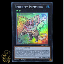 YuGiOh - Epurrely Pummelig - AMDE-DE016 Super Rare 1. Auflage DE & NM