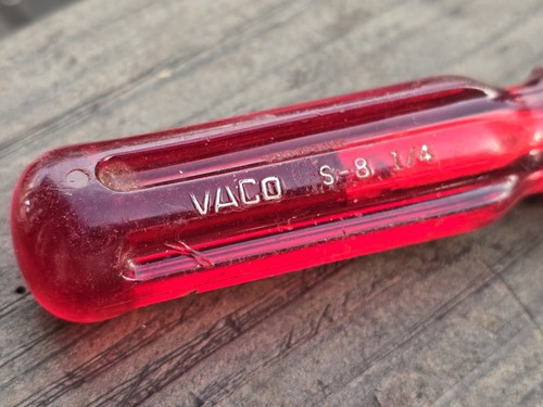 Vintage Vaco S-8 1/4" Nutdriver Hollow Shaft - Picture 2 of 3