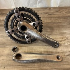 Shimano XTR FC-M960 Crankset 170 WORN OUT CHAINRINGS