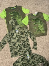 Saint Eve Pajama Camo Tee  Hoodie, Boys 14/16  No Shorts  