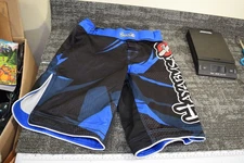 Hayabusa MMA Jiu-jitsu Shorts MENS 30 Blue Black