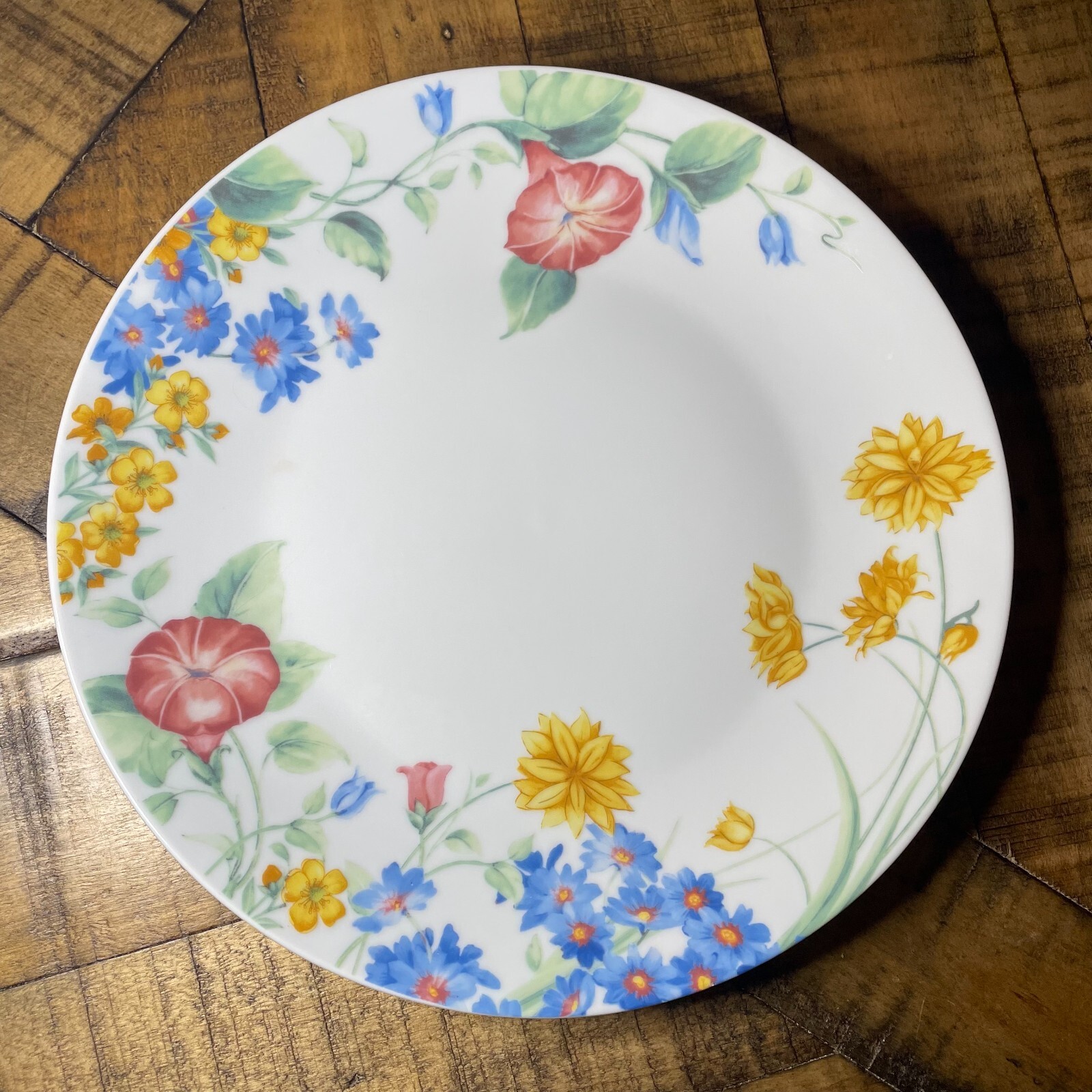Of 4 Pfaltzgraff "annabelle" Dinner Plates 10-5/8" Floral Me