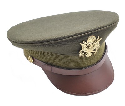 ARMY AIR CORPS OFFICERS VISOR CAP Size 