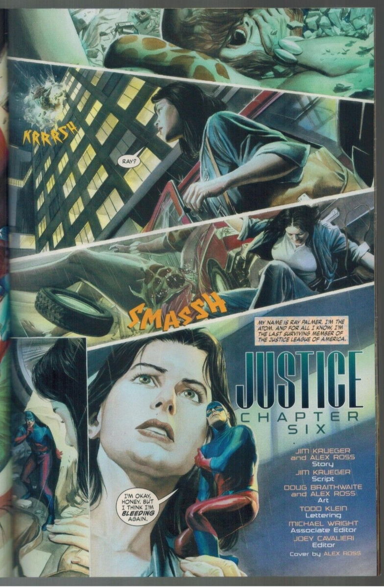 Justice #6 Poison Ivy by Alex Ross! VF/NM 2006 DC Comic | eBay