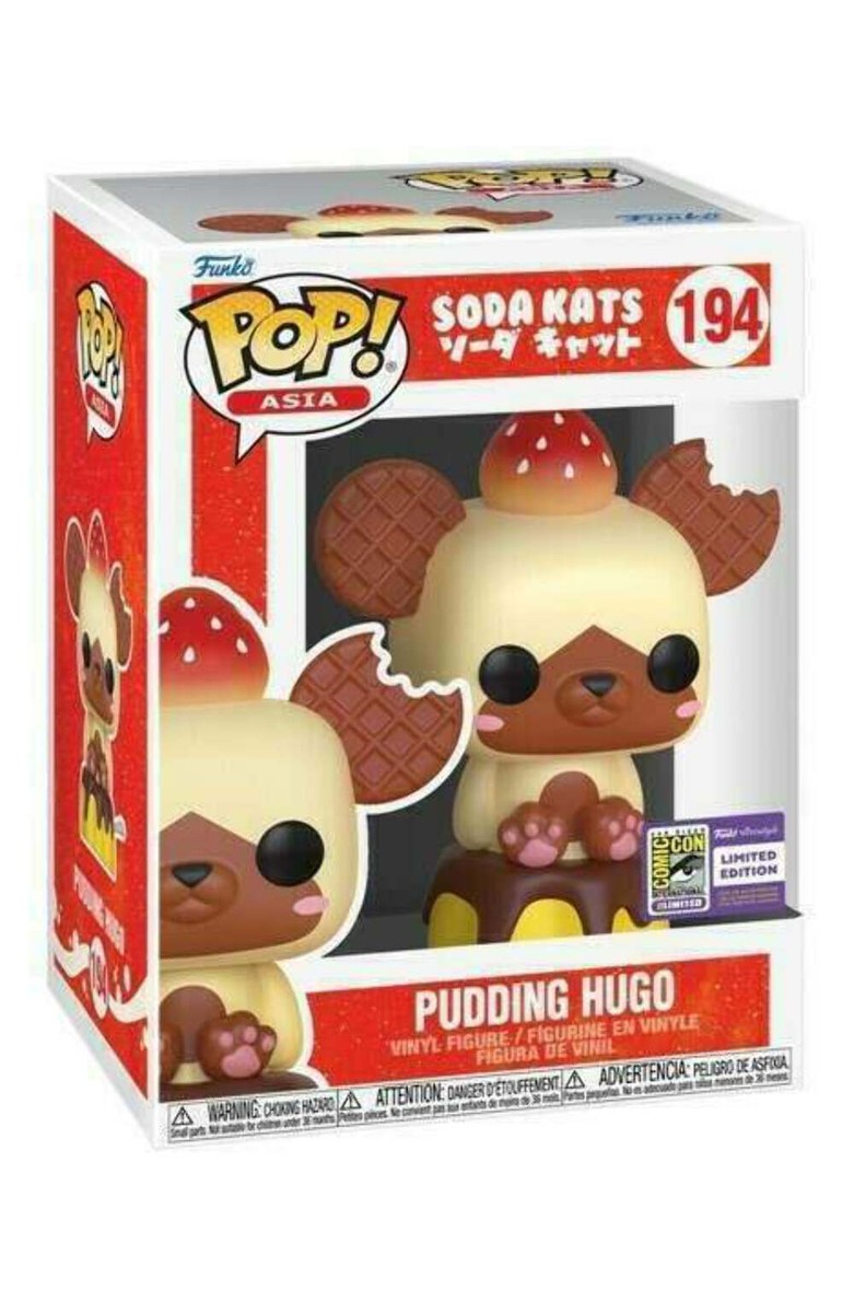 Funko POP! Asia: Soda Kats - Pudding Hugo (2023 SDCC) #194 | eBay