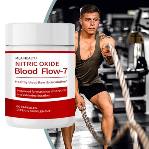 Malihealth BloodFlow-7 Ossido Nitrico Circolazione Sanguigna/Integratore | 60Cap - Foto 5 di 6