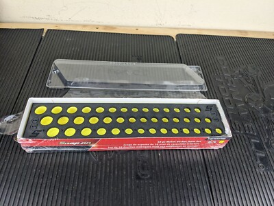#ad #bf971 Snap On FMS001B HIVIZ YELLOW FOAM for 1 4quot; Drive Metric Socket Set $149.95