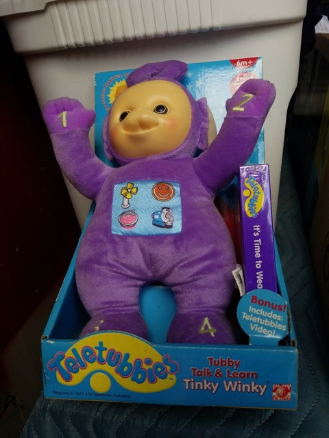 TELETUBBIES TALKING TINKY WINKY NEW IN BOX VINTAGE ORIGINAL | eBay