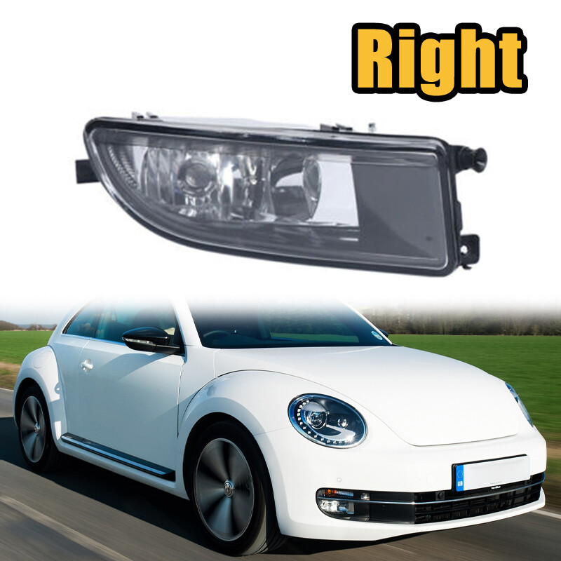 Set Of 2 Clear Lens Front Bumper Fog Lights For 2012-2016 VW Beetle – LH & RH – Halogen - View #3