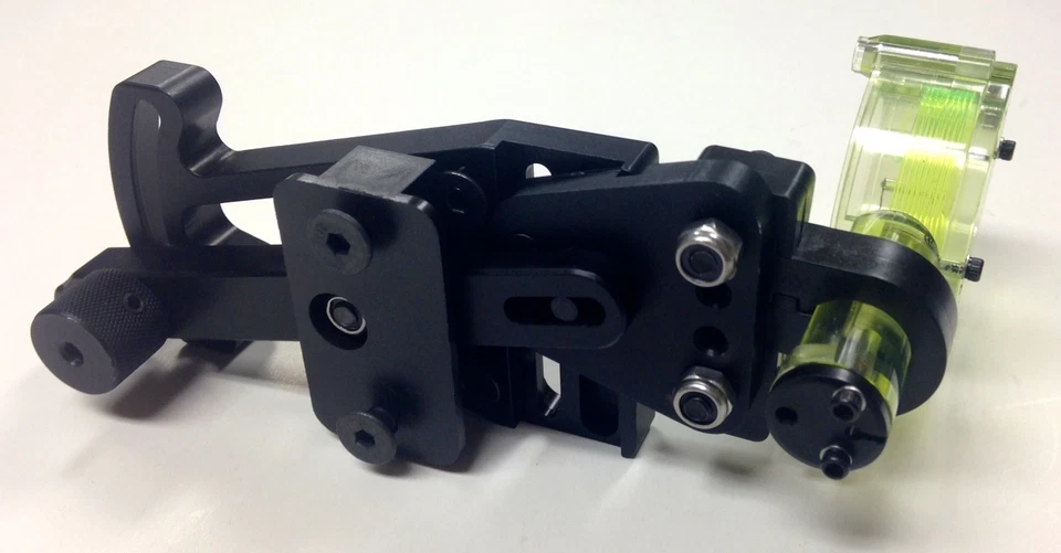 Mira de arco deslizante de fibra óptica verde GWS Pro Hunter 1 PIN ajustable Foto 4 de 4