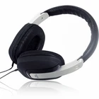 Black Digital Stereo Headphones Luxury Padded Ear & Headband with 2m Lead