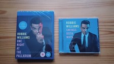 robbie willams swing both ways cd & one night at the palladium blu-ray sealed