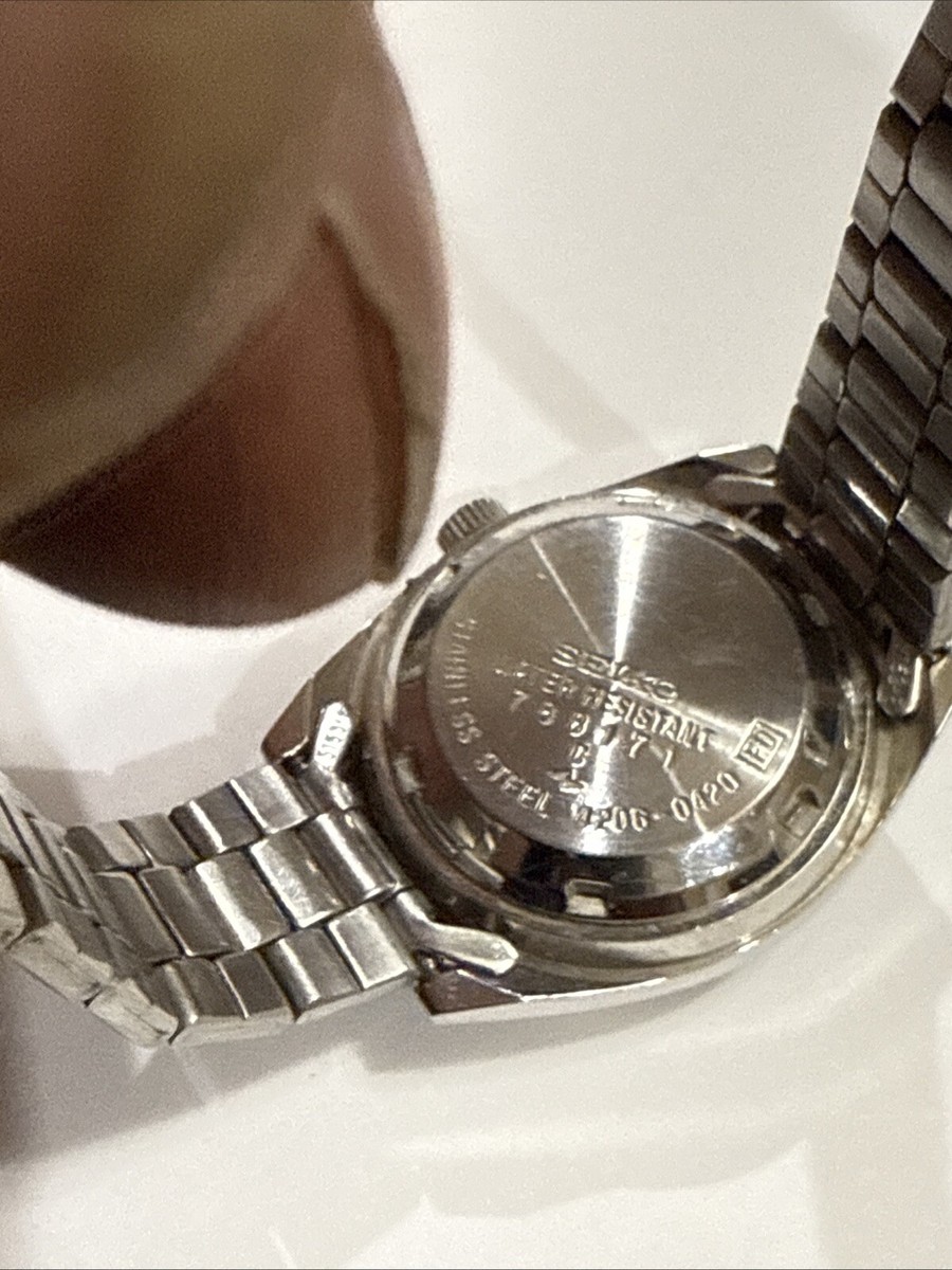 Vintage Seiko Automatic 4206-0420 17 Jewels Day/Date Ladies