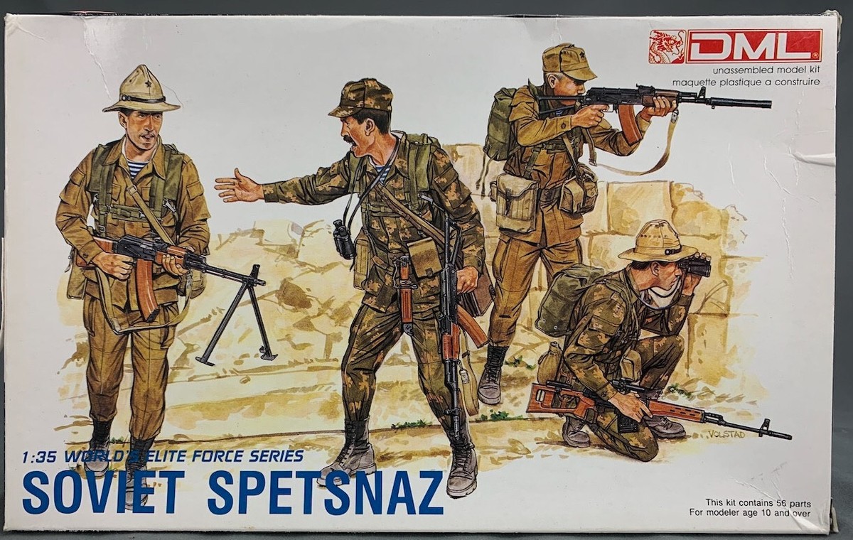 1:35 Dragon 3002 Soviet Spetsnaz Model Kit NIB PM0656 | eBay