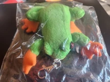 Cute Little Frog Plush Keychain