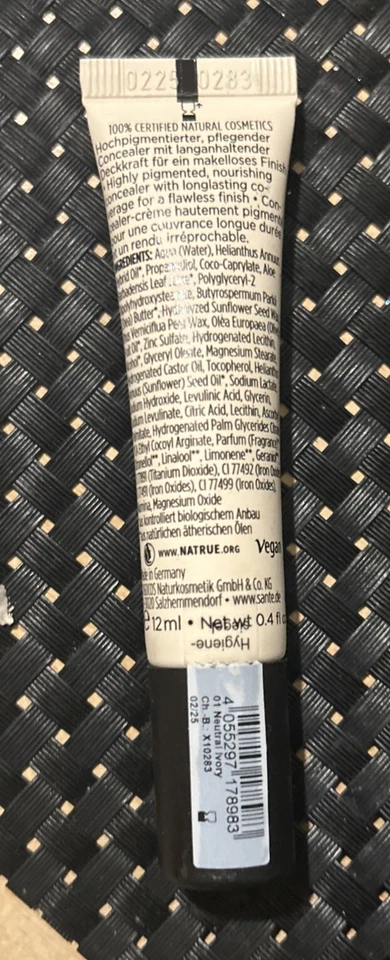 Sante High Coverage Mineral Concealer   01  Neutral Ivory 12 ml - Bild 2 von 2