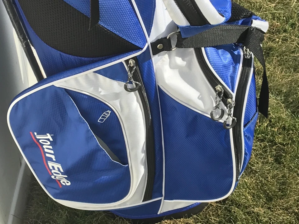 Tour Edge Golf Cart Bag Dry Pocket Rain Cover Hot Launch 2 Tour Edge 6-Way - Image 3 of 4