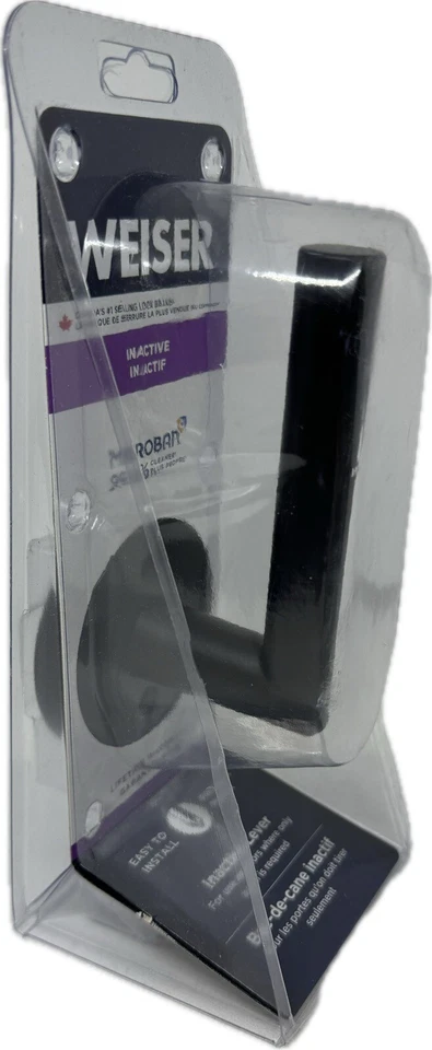 WISER MILAN MANIQUÍ PALANCA INACTIVA HIERRO NEGRO 9SHD120-042 SHD12 MIL514 RDT MS NUEVO Foto 3 de 4