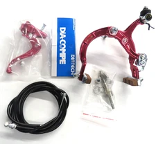 Dia-Compe Red  MX 1000 Sidepull Brake Caliper , Handle and Cable