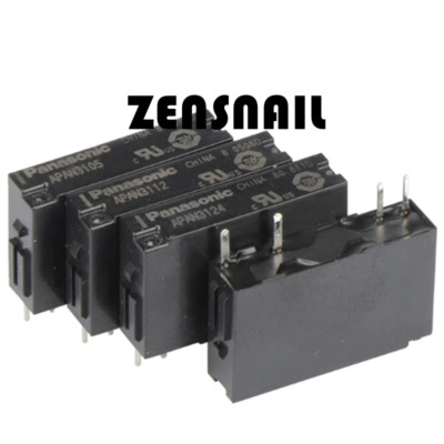Lot De 10 Relais De Puissance Panasonic PA1a-5V (APA3319) - Miniatures, Neufs