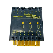 TURCK Multi Safe 120V AC Safety Relay MSI 33EX0 R
