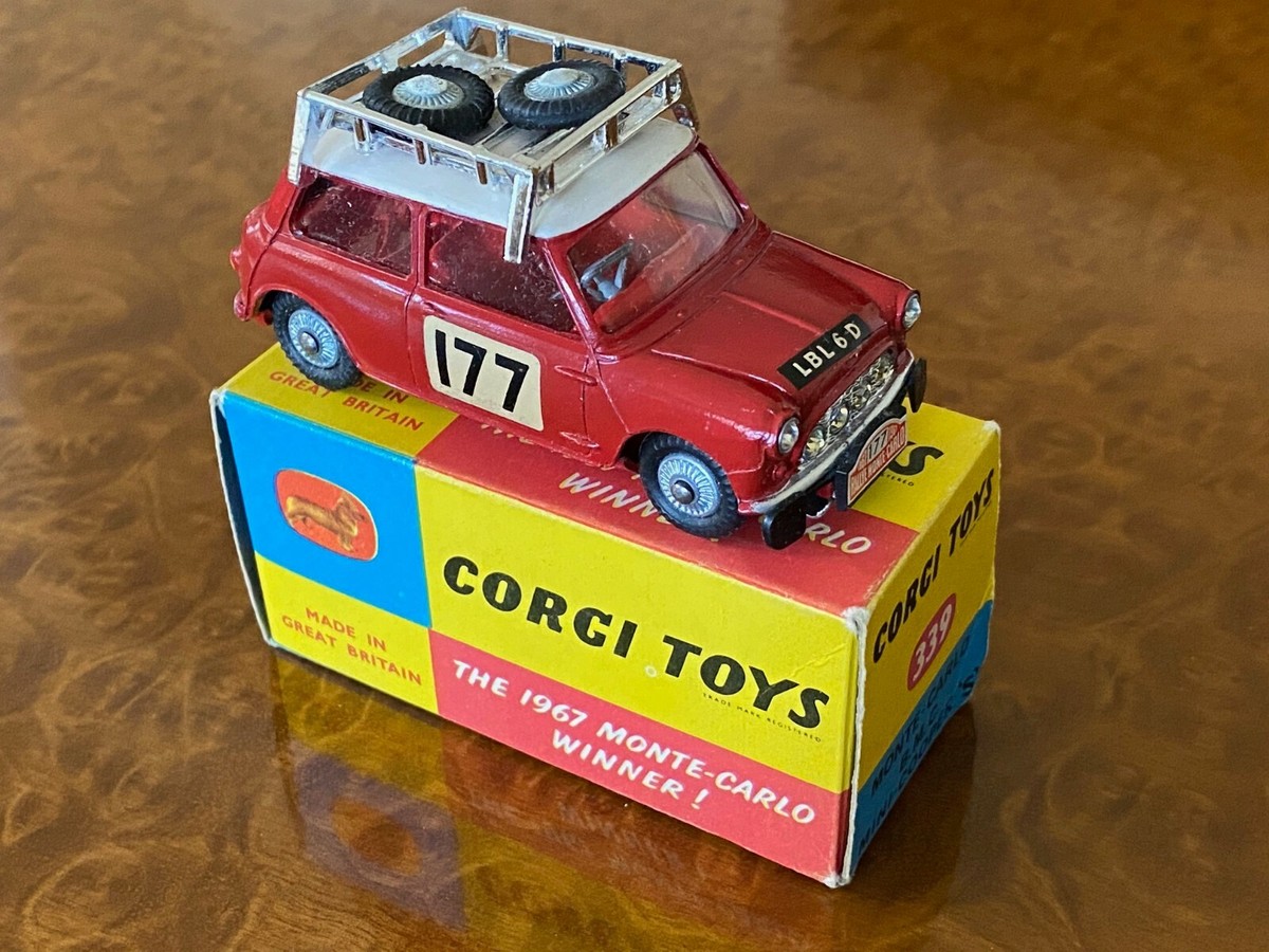 Vintage Corgi Toys | MIB | Mini Cooper S | Monte Carlo Rally