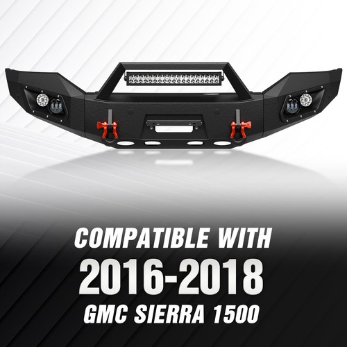 Hammerhead 600-56-0715 GMC Sierra 1500 2016-2018 Front Non-Winch Bumper - Foto 2