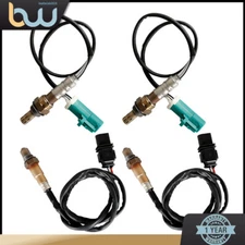 Set of 4 Oxygen O2 Sensor Upstream&Downstream For 2009-2010 Ford F-150 5.4L 6.2L