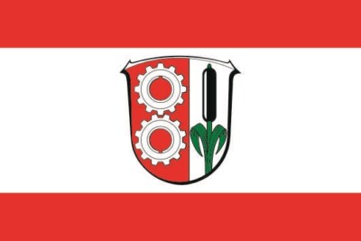 Aufkleber Maintal OT Bischofsheim Flagge Fahne 15 x 10 cm Autoaufkleber