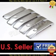 Fits 2004-2014 Ford F150 Chrome 4 Door+Tailgate Handle levers Covers Trim Bezel