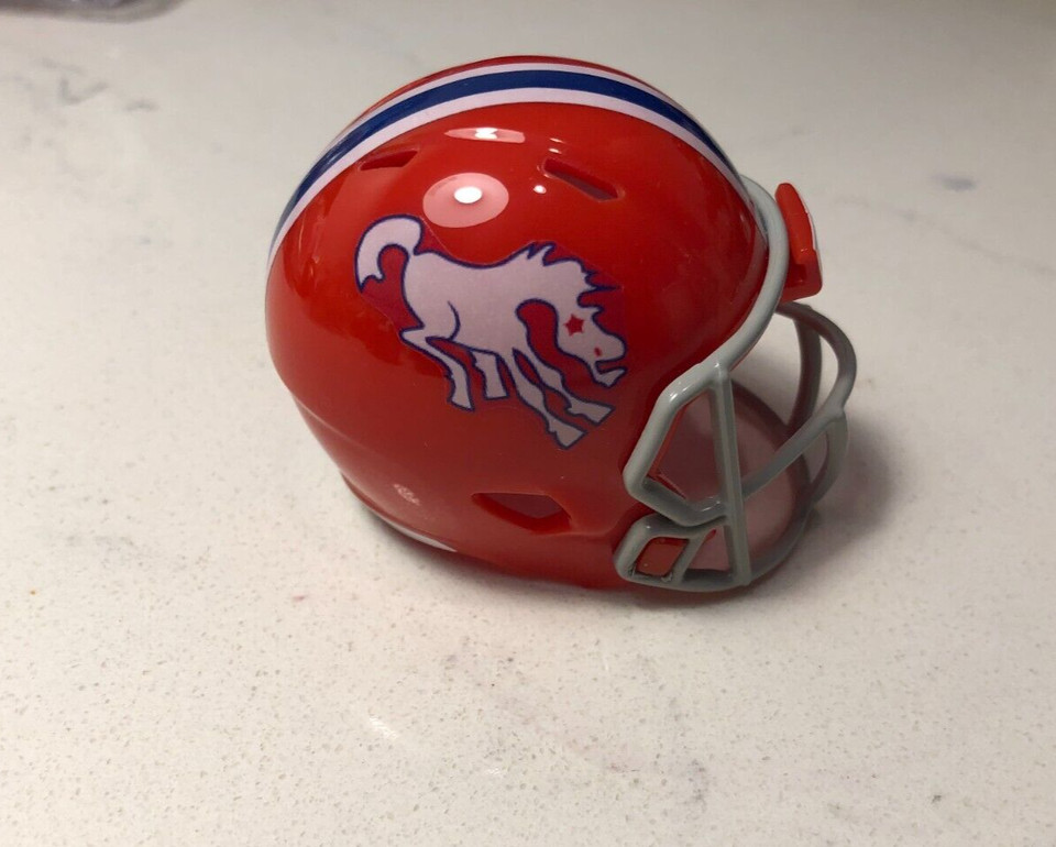 Denver Broncos 1966 custom pocket pro helmet NFL