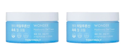 TONYMOLY Wonder Hyaluronic Gel Cream 300ml + 300ml | Deep Hydration, Soothing,