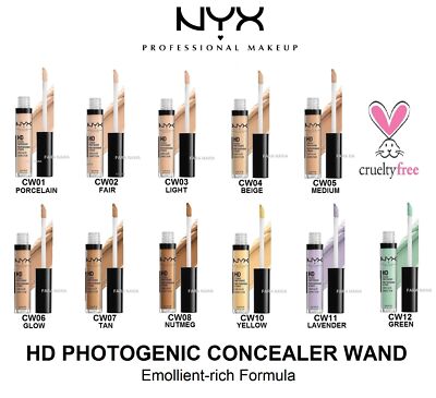 NYX Professional Makeup HD Studio Photogenic Wand Concealer,
