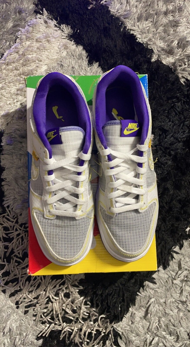 Nike x Union Dunk Low Passport Pack Court Purple White  display picture 1