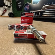 (1) 4 pk Motorcraft SP-539 Iridium Spark Plug  Ford genuine oem - same as dealer