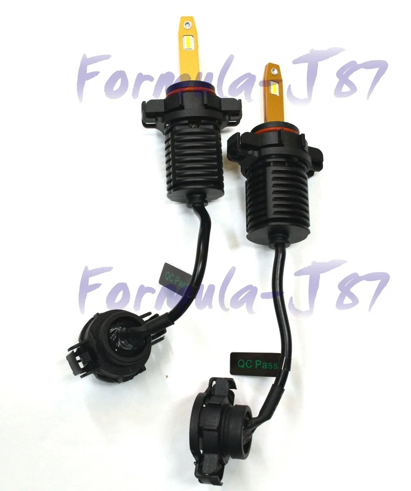 LED M10 Canceler PSX24W 2504 3000K Yellow Two Bulb Fog Light Replacement Upgrade - Image 2 of 4