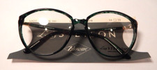 Vintage LADY STETSON 151 Demi Green 54/16 Eyeglass Frame New Old Stock  284