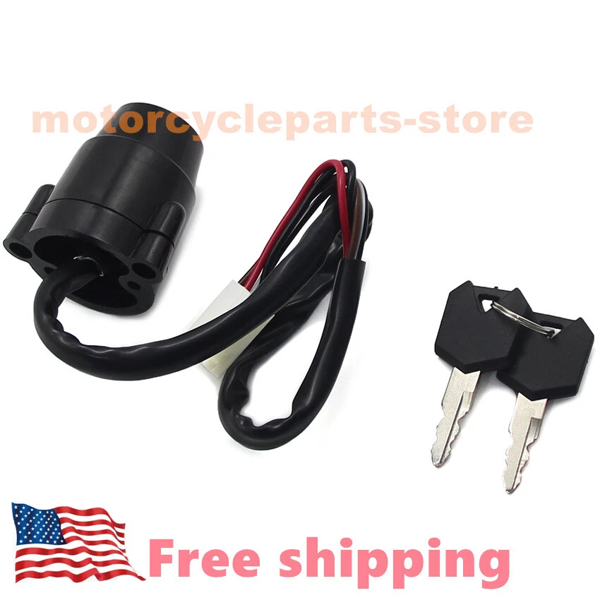 Ignition Switch Lock Keys for Yamaha 443-82508-21 DT100 1974-76/ DT175 1974-1979 Foto 3 de 4