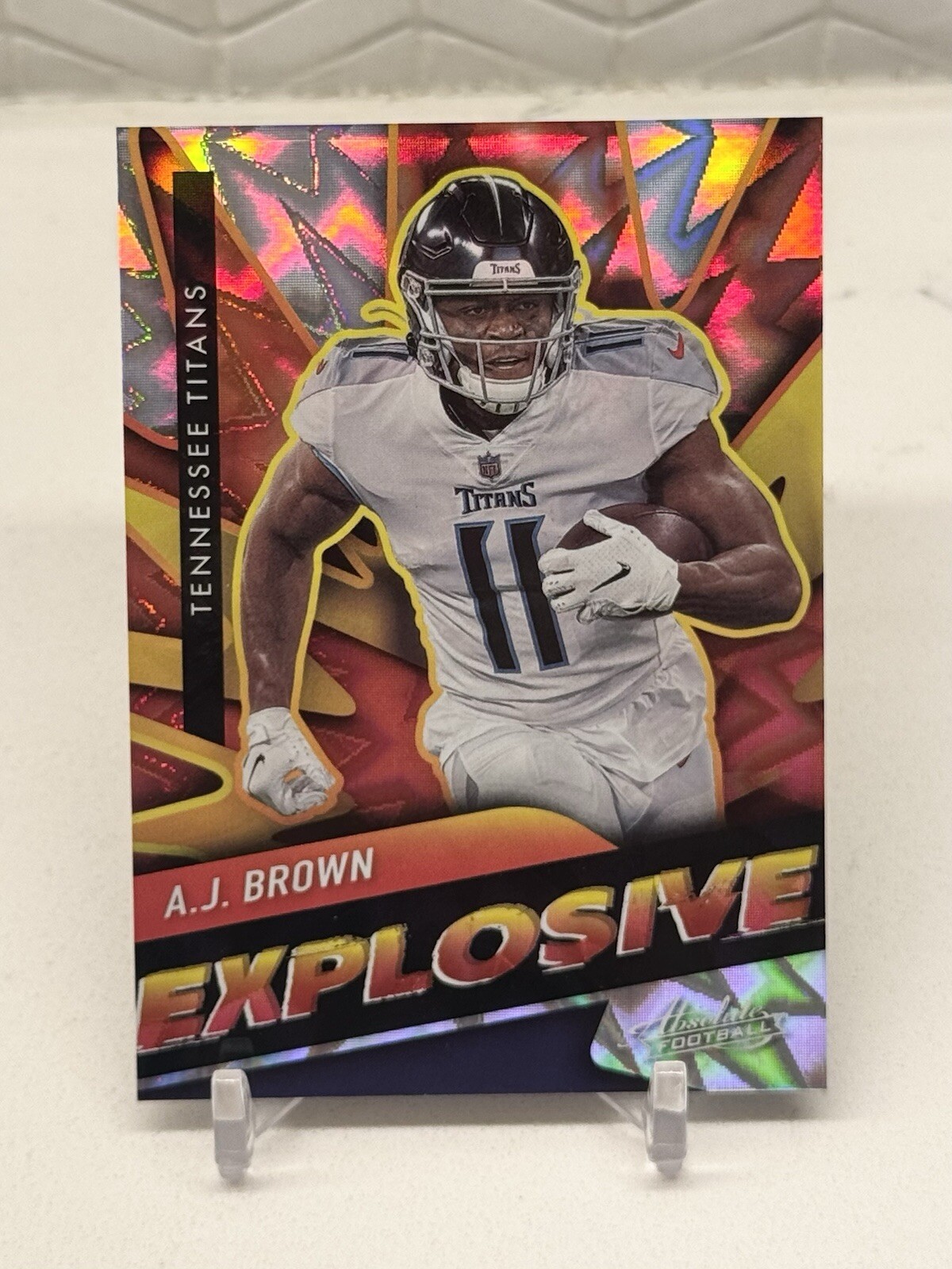 2021 A.J. AJ BROWN Panini Absolute EXPLOSIVE SP Case Hit #E37 Titans EAGLES RARE