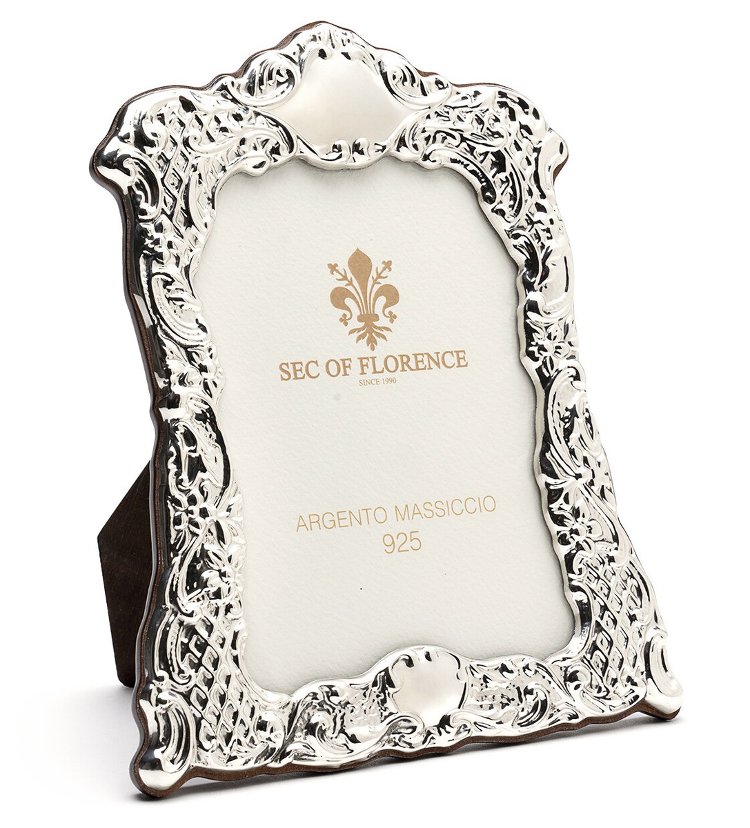Marco De Fotos De Plata Esterlina 925 Maciza – Tamaño 6×4″ (10×15 Cm) SEC OF FLORENCE