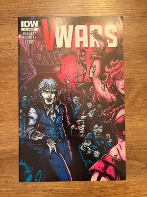 V Wars # 2 NM 1st Print Variant Cover IDW Comic Book Vampire 20 J288