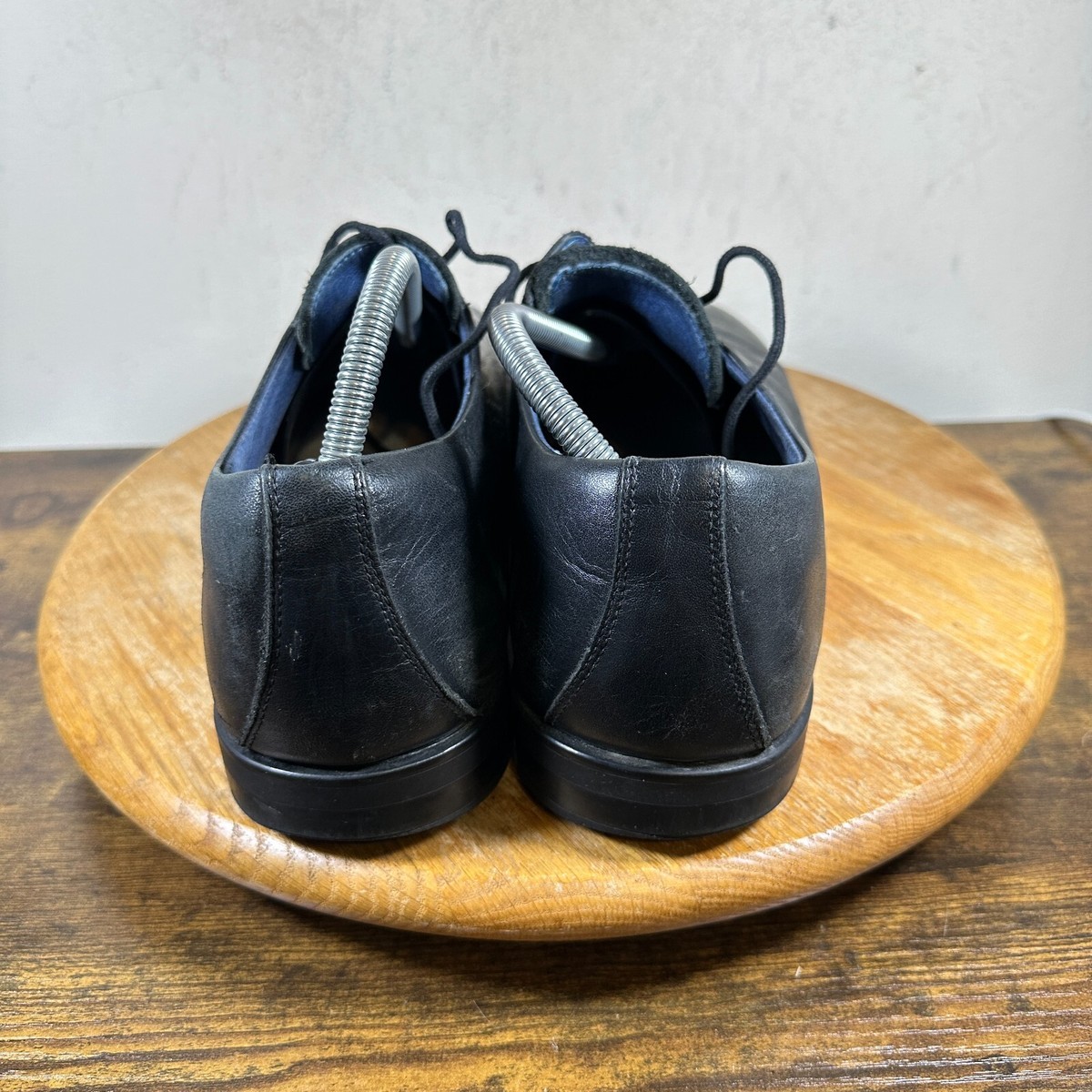 Birkenstock Jaren Mens Size 10.5 Black Brown Loafers Shoes