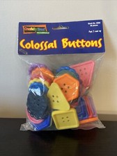 Colossal Buttons Creativity Street Total 60 Pieces Crafts